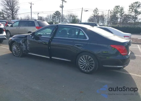 2018 Genesis G90 3.3T Premium z USA, uszkodzony, nr VIN KMHG34JA8JU039638
